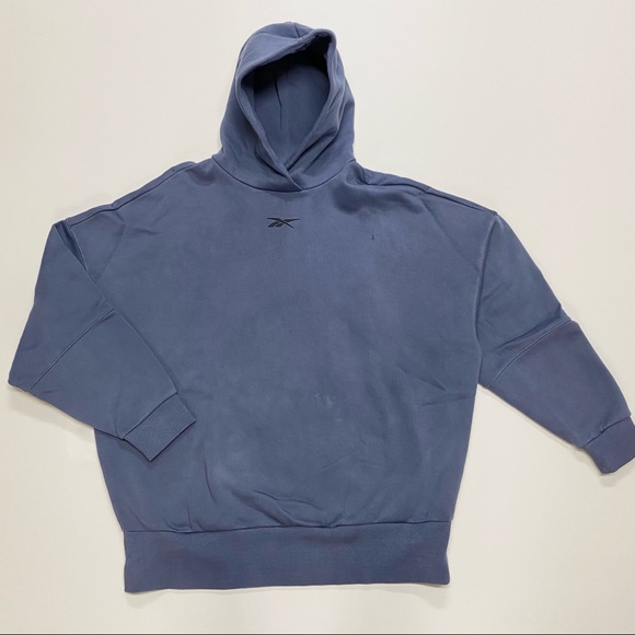 Reebok hoodie;hand-dyed navy blue - Picture 1 of 3